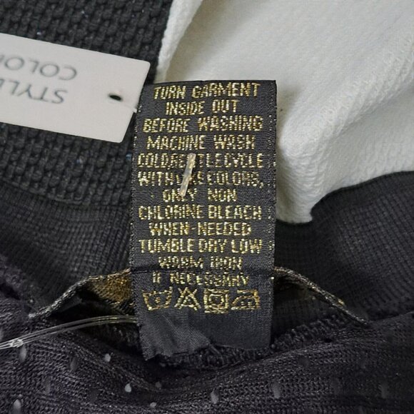 Like an Angel Size 1X, Short Sleeves Black 23 Rhinestone Jersey NWT - Picture 9 of 14